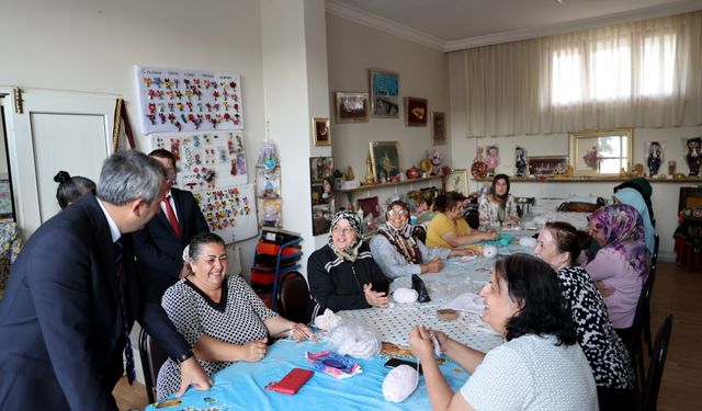 Edirne Valisi Yunus Sezer SODAM'larda incelemelerde bulundu