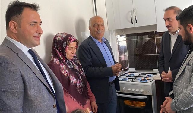 Enerya Enerji, Erzincan'ın İliç ilçesine bağlı Elmacık köyüne doğal gaz ulaştırdı