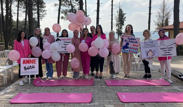 Ferizli'de anneler emzirme ve beslenme konusunda bilgilendirildi