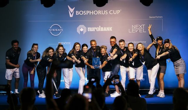 Nissan Türkiye Yelken Takımı'ndan Bosphorus Cup'a 2 ayrı birincilik kupası