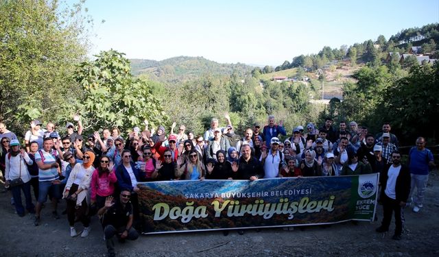 Sakarya'da sonbahar yürüyüşleri devam ediyor