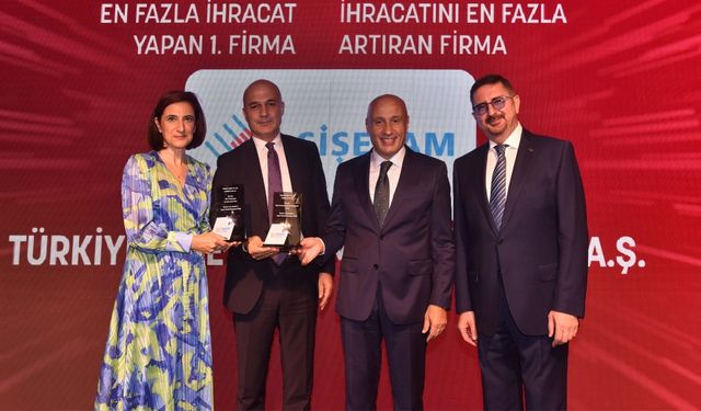 Şişecam ihracat başarısını ödüllerle taçlandırdı