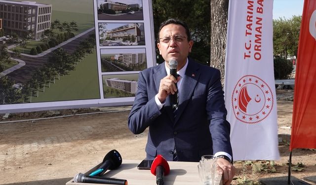 Tarım ve Orman Bakan Yardımcısı Gizligider, Çanakkale'de temel atma töreninde konuştu: