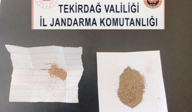 Tekirdağ'da uyuşturucu operasyonunda 6 şüpheli yakalandı