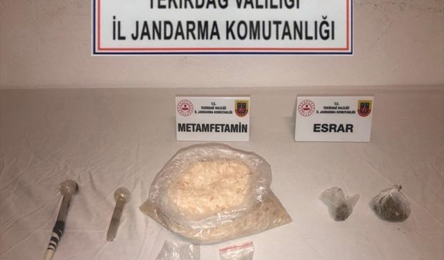 Tekirdağ'da uyuşturucu ticareti iddiasıyla 10 kişi yakalandı