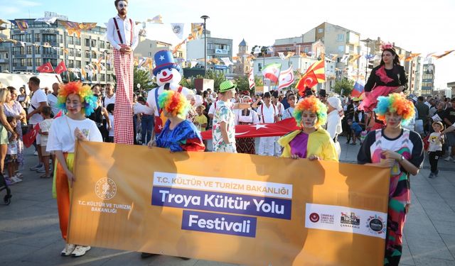 Troya Kültür Yolu Festivali başladı