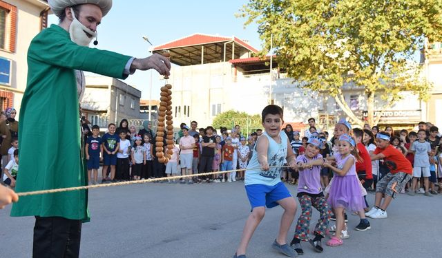 Yıldırım'da 20 bin çocuk sokak oyunları ile tanıştı