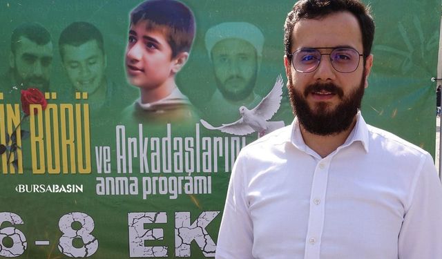 Bursa'da Şehit Yasin Börü ve Arkadaşları İçin Anma Programı