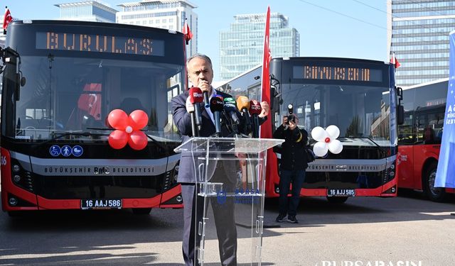 Bursa'da 15 Yeni Sıfır Araç, Trafik Sorununu Azaltacak!