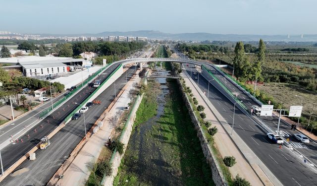 Bursa Büyükşehir Belediyesi, Fuat Kuşçuoğlu Köprüsü ile Trafiği Rahatlattı