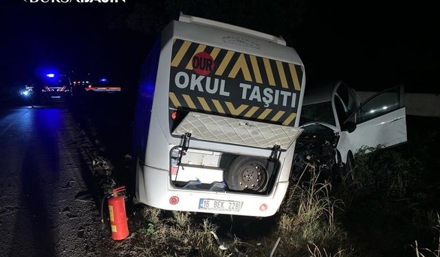 Bursa'da Trafik Kazası: 5 Yaralı