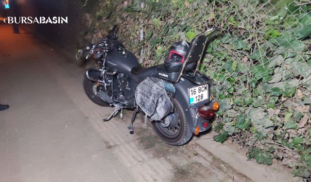 Bursa Orhangazi'de Otomobilin Çarptığı Motosiklet Sürücüsü Yaralandı