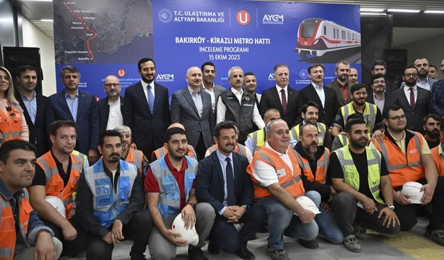 Bakırköy-Kirazlı Metro Hattı şubat ayında hizmete açılacak