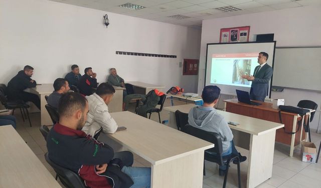 Biga'da ağaç kesme ve boylama operatörlüğü kursu açıldı