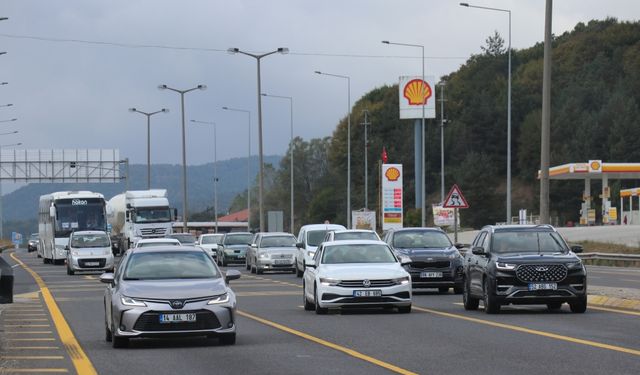 Bolu ve Sakarya'da sağanak