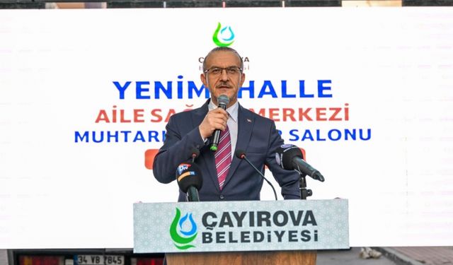 Çayırova'da yeni Aile Sağlığı Merkezi binası açıldı