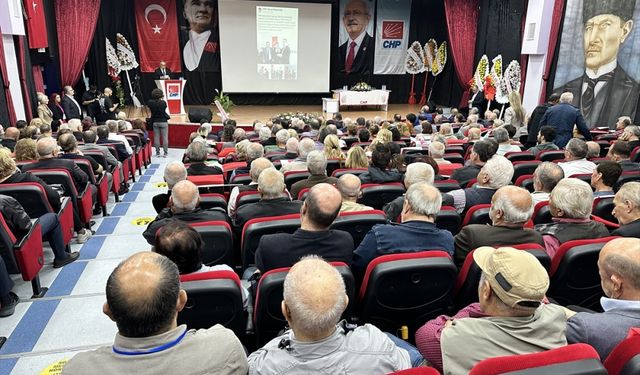CHP Genel Başkan Yardımcısı Tahsin Tarhan Yalova'da konuştu: