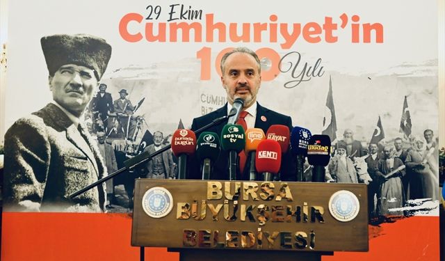 Cumhuriyet'in 100'üncü yılı Bursa'da coşkuyla kutlanacak