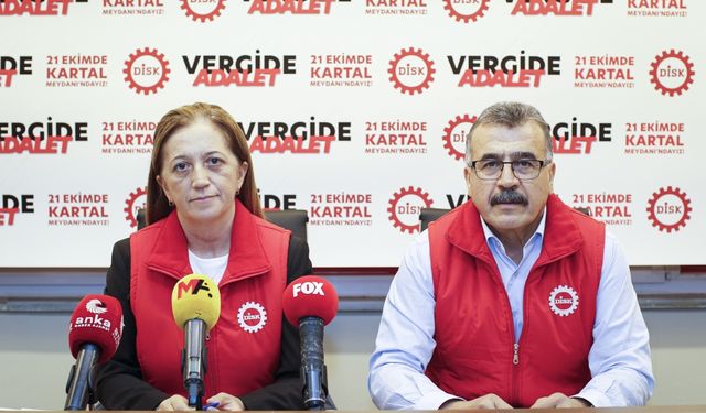 DİSK'ten "Az kazanandan az, çok kazanandan çok alınan" vergi sistemi önerisi