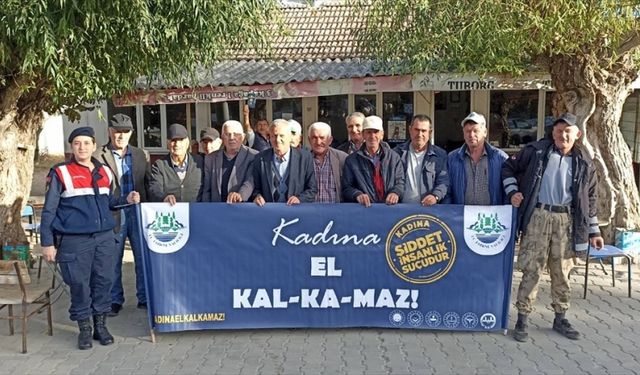 Edirne'de jandarma ekipleri KADES uygulamasını anlattı