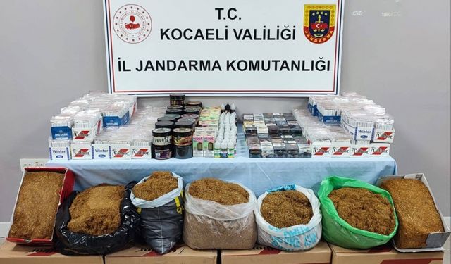 Kocaeli'de 11 bin 820 makaron ele geçirildi