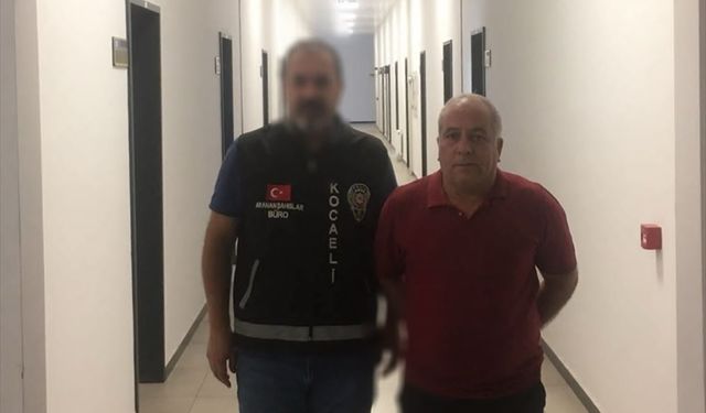 Kocaeli'de 11 yıl kesinleşmiş hapis cezası bulunan hükümlü yakalandı