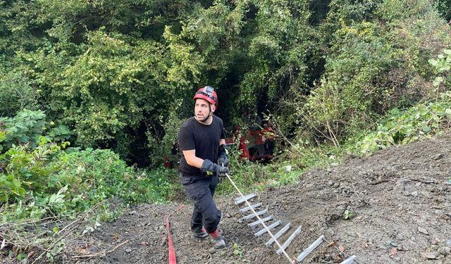 Kocaeli'de arazözün devrilmesi sonucu 1 kişi öldü, 3 kişi yaralandı