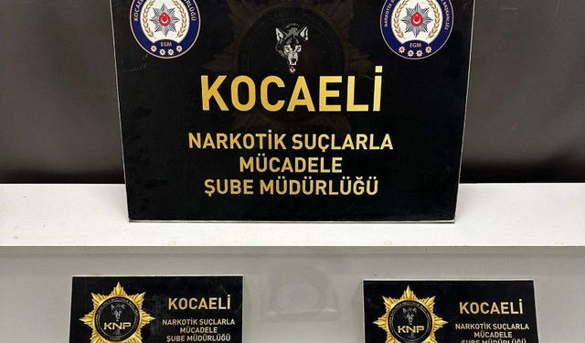 Kocaeli'de uyuşturucu operasyonunda 4 şüpheli tutuklandı