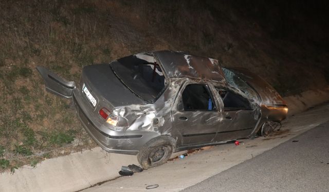 Kuzey Marmara Otoyolu'ndaki kazada yaralanan sürücü öldü