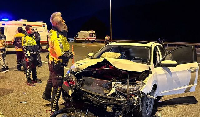 Kuzey Marmara Otoyolu'ndaki zincirleme kazada 2'si ağır 9 kişi yaralandı