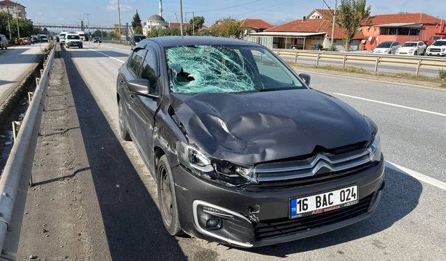 Sakarya'da otomobilin çarptığı yaya öldü