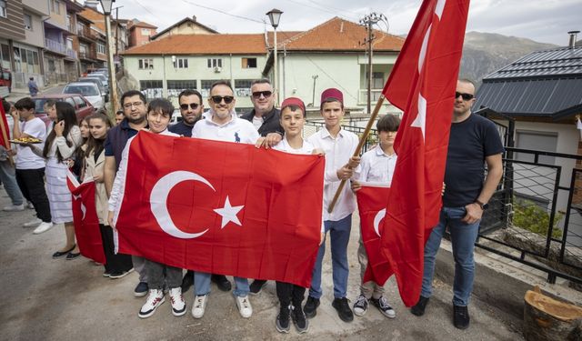 Sakarya’daki çocuklar Kuzey Makedonya’daki Türk akranlarıyla gönül köprüsü kuruyor