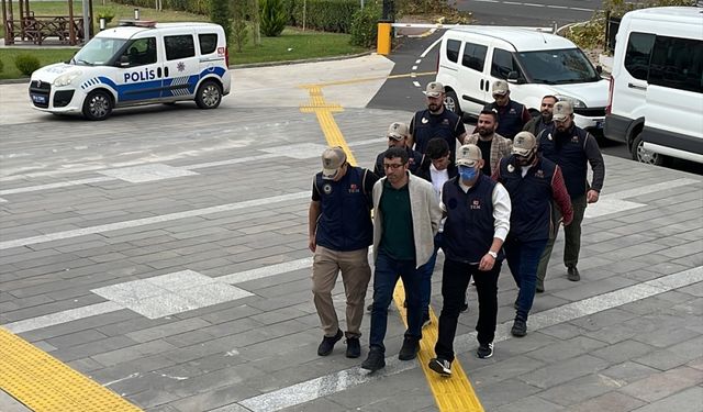 Tekirdağ merkezli terör operasyonunda yakalanan şüphelilerden 4'ü daha adliyeye sevk edildi