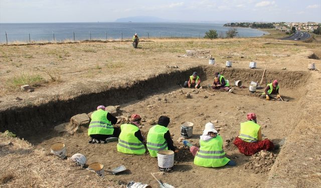 Tekirdağ'da, "Hera'nın Şehri"nde kazı çalışmaları devam ediyor