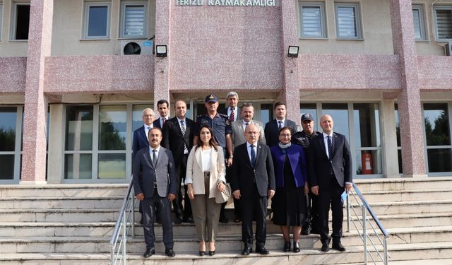 Vali Yaşar Karadeniz'den Ferizli'ye ziyaret