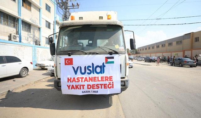 Vuslat Derneği’nden Gazze’deki yakıt ve tıbbi malzeme ihtiyacı için acil yardım kampanyası