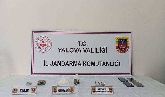 Yalova'da uyuşturucu ticareti şüphelisi tutuklandı