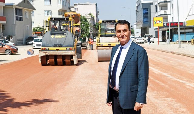 Osmangazi Belediyesi, 2023'te 35 Mahallede 23 Bin Ton Asfalt Serimi Gerçekleştirdi