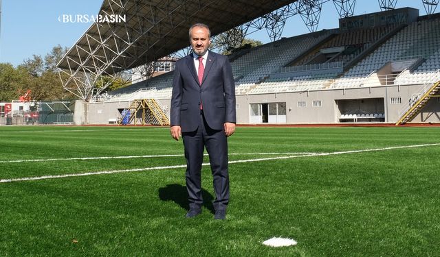 Bursa'da Gençlere Yönelik Yeni Spor Tesisleri ve Futbol Sahaları Yenileniyor