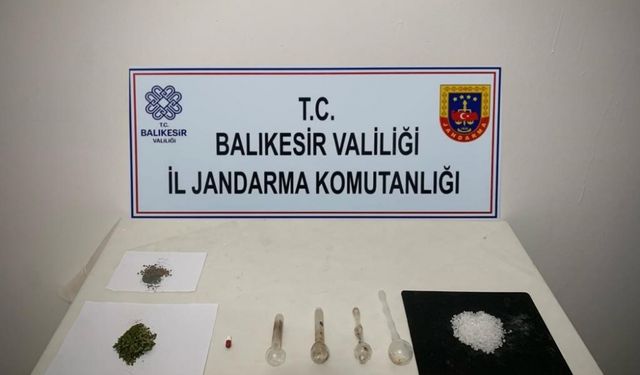 Balıkesir’de uyuşturucu operasyonu