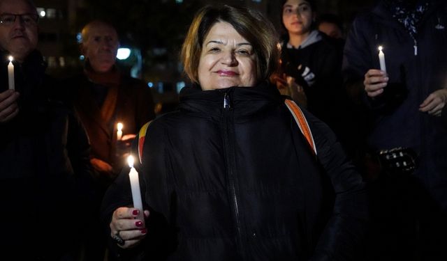 Edirne'de Filistin'de öldürülen çocuklar için anma etkinliği