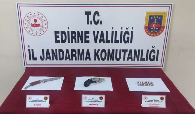 Edirne'deki uyuşturucu operasyonunda 2 şüpheli gözaltına alındı