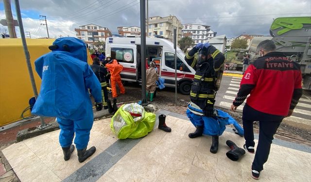 Kocaeli'de kimyasal maddeden zehirlendiği şüphelenilen 14 kişiden 10'u taburcu edildi