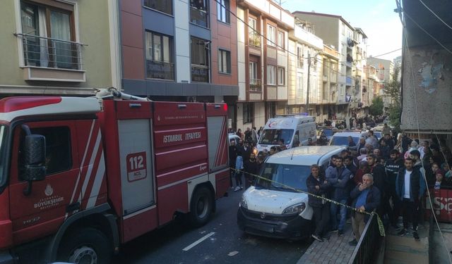 Küçükçekmece'de 5 katlı binada meydana gelen patlamada bir kişi öldü, 5 kişi yaralandı