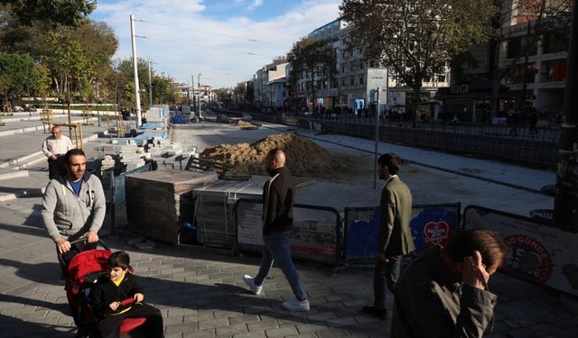 İBB'nin Ordu Caddesi'ndeki düzenlemesi yayaları ve esnafı bezdirdi