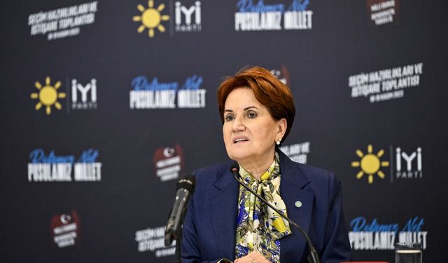 İYİ Parti Genel Başkanı Akşener partisinin İstanbul'daki istişare toplantısında konuştu: