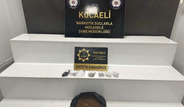 Kocaeli'de uyuşturucu operasyonunda yakalanan 3 şüpheli tutuklandı