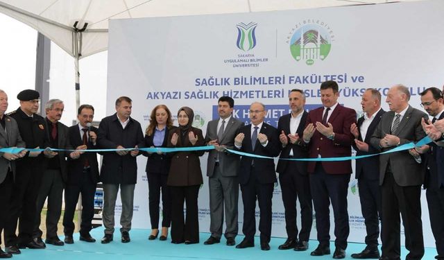 SUBÜ'nün sağlık eğitimi bölümüne hizmet edecek ek hizmet binası açıldı