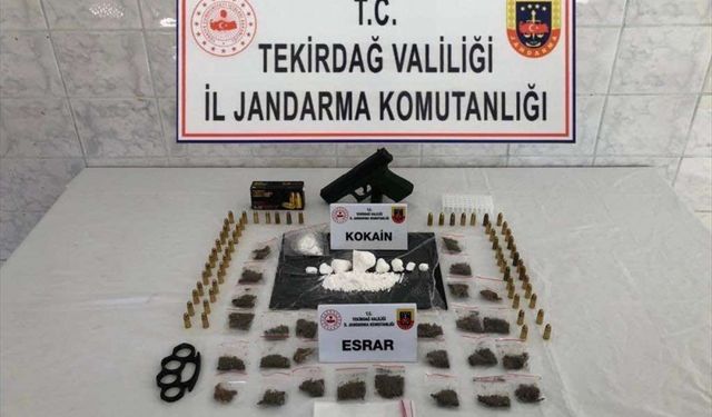 Tekirdağ'da uyuşturucu operasyonunda 10 zanlı yakalandı