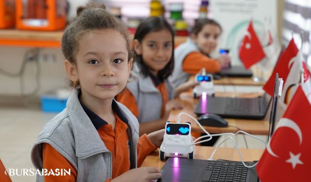 Gürsu'da Yedi Bin Öğrenciye Teknoloji ve Mühendislik Eğitimi 